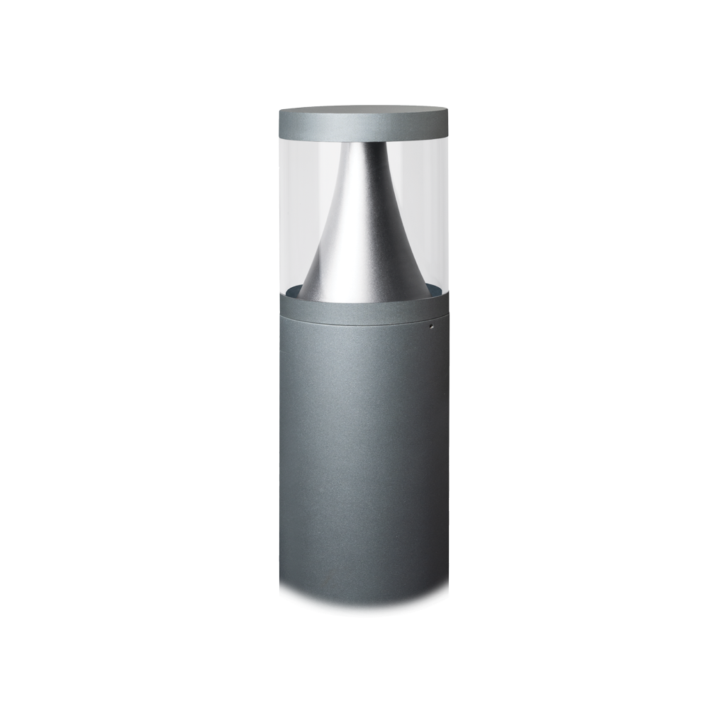 Castell 600mm Grey Bollard Light
