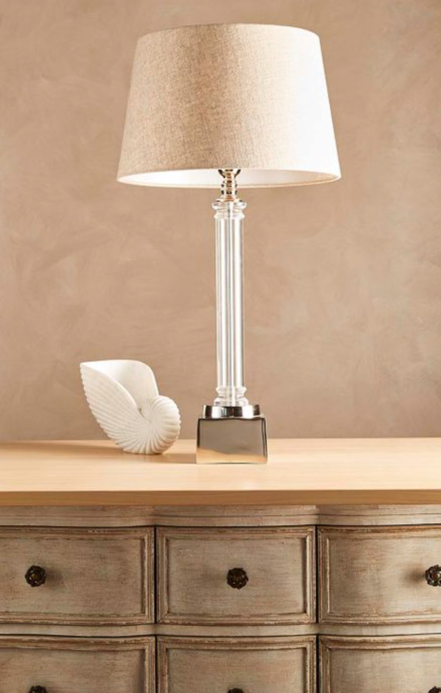 Ferra Nickel Table Lamp
