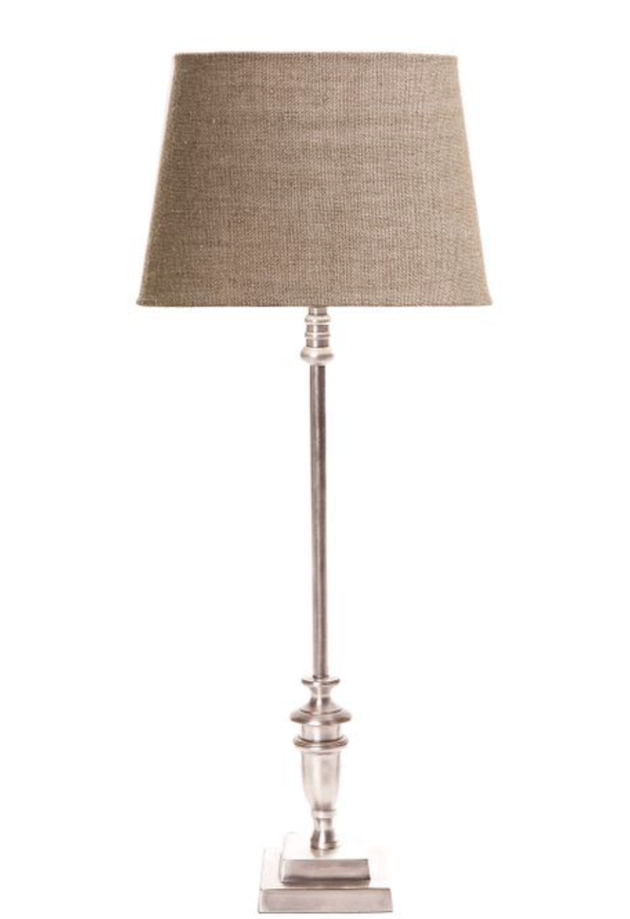 Miller Antique Silver Table Lamp