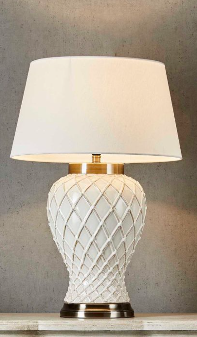 Parkside Ivory Table Lamp