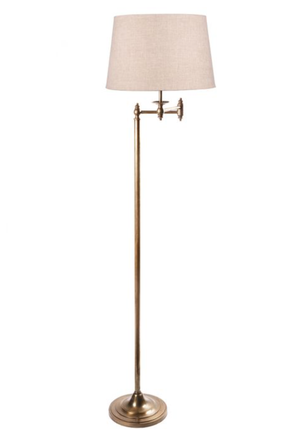 Parker Brass Floor Lamp