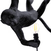 Swing Black Monkey Lamp