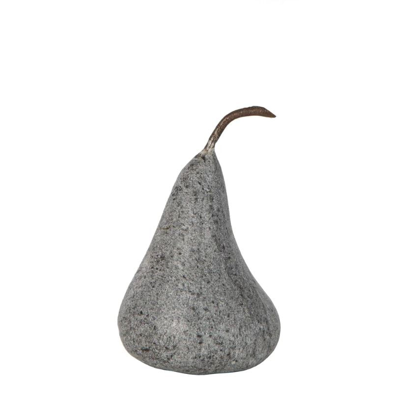 Marble Pear Small Grey