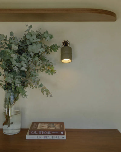 Tubular Wall Light with Knuckle