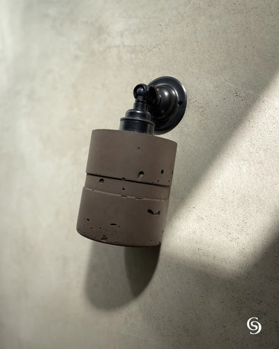Tubular Wall Light with Knuckle
