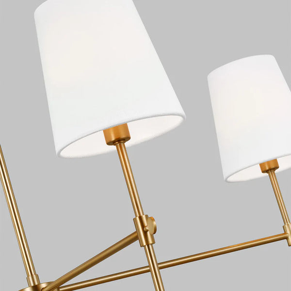 Baker 4L chandelier - Lighting Affairs