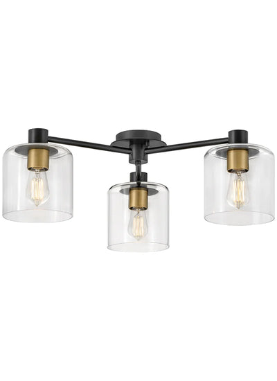 Axel 3L large semi-flush mount