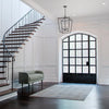 Dianna 4L pendant by Visual Comfort Generation Satin Black