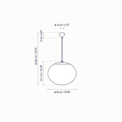 Elipse S/50 Outdoor Pendant