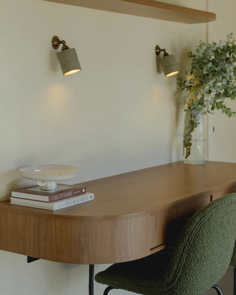 Tubular Wall Light with Knuckle