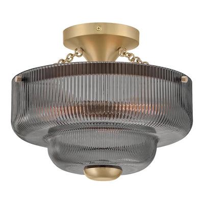 Adella 3L semi-flush mount