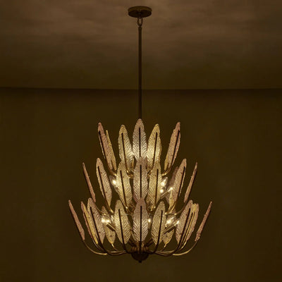 Autumna 10L Chandelier by Kalco Lighting