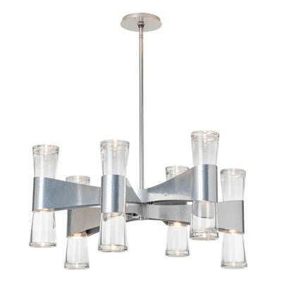 Bellis 12L chandelier by Hubbardton Forge