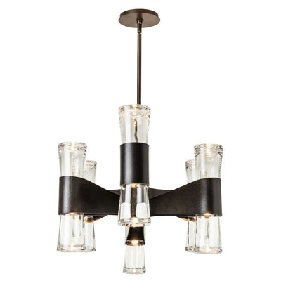 Bellis 6L chandelier by Hubbardton Forge