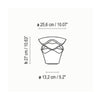 Cornet B/27 Bollard Light
