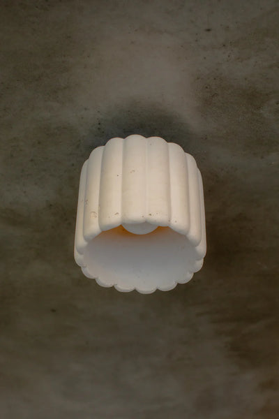 Fluted Ceiling Light