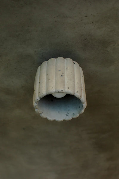 Fluted Ceiling Light