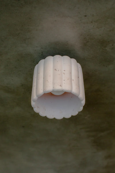 Fluted Ceiling Light