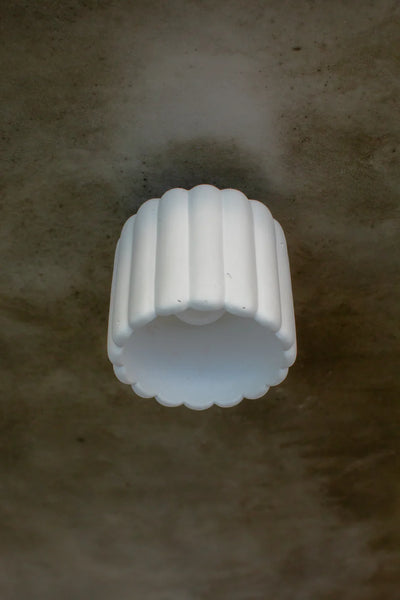 Fluted Ceiling Light