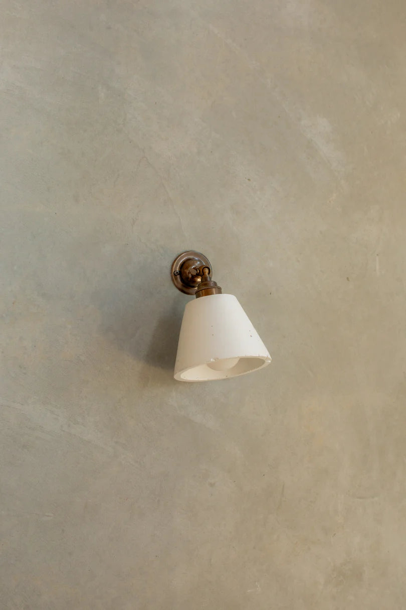 Mod wall light with knuckle
