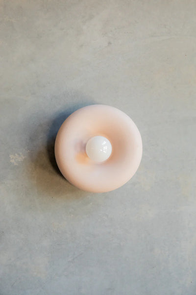 Haze wall sconce