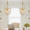 Azalea 3L chandelier by Fredrick Ramond for Hinkley Lighting