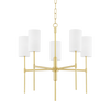 Olivia 5lt Chandelier by Hudson Valley