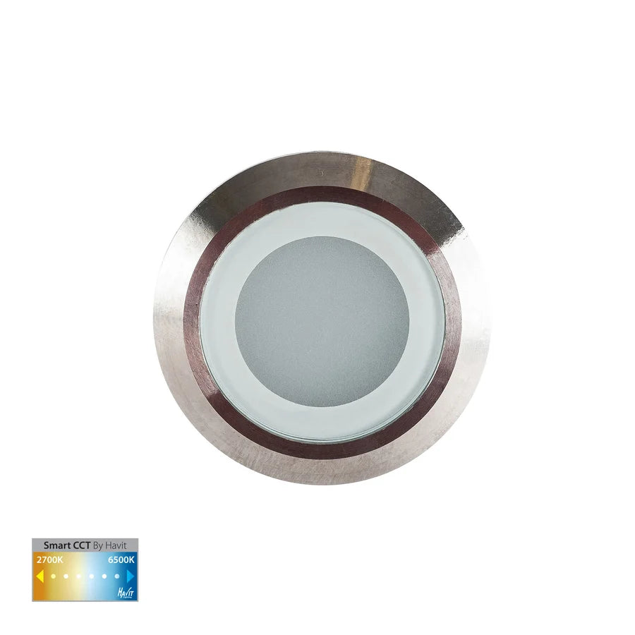 Flame 316 Stainless Steel 0.5w LED Deck Lights