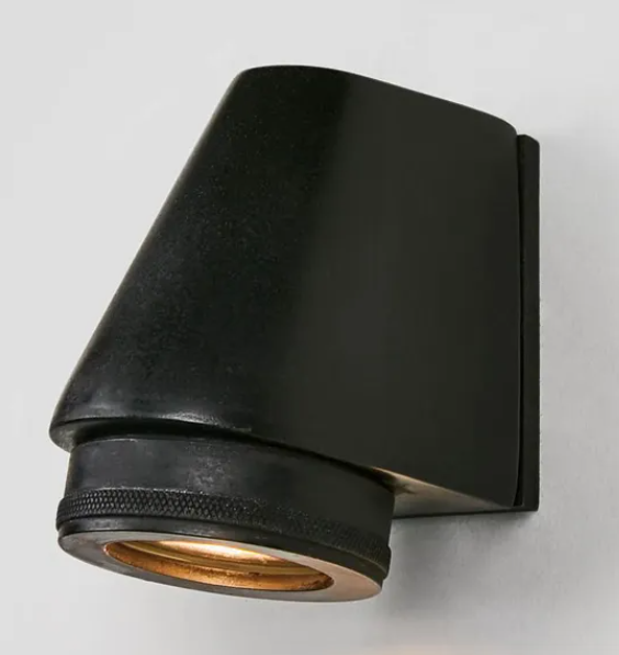 Island Black Wall Light
