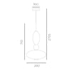 LUMIERE 1 PENDANT LIGHT