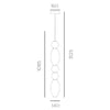 LUMIERE 3 PENDANT LIGHT