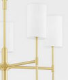 Olivia 5lt Chandelier by Hudson Valley