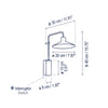Platet A/02 Wall Light