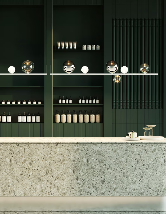 LODES Random Stick Long Linear Pendant