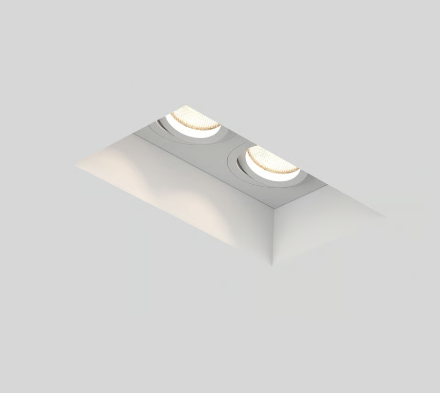 Blanco Twin Adjustable Interior Downlight