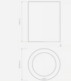 Osca Interior Round 140 Adjustable Downlight