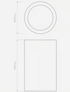 Osca Interior Round 200 Downlight