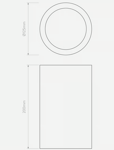 Osca Interior Round 200 Downlight