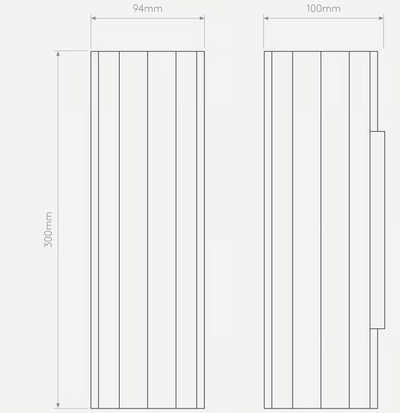 Shadow 300 Interior Wall Light