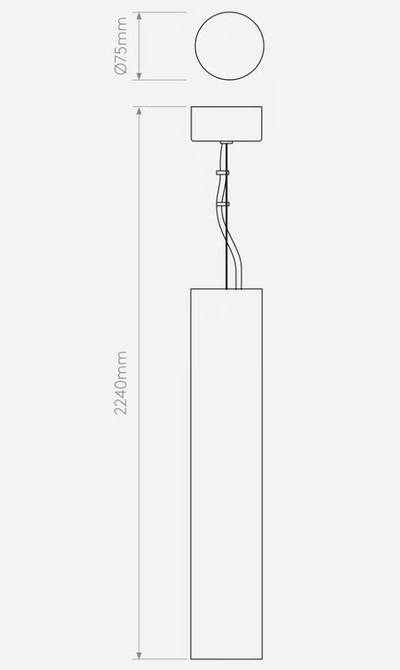 Osca 400 Round Interior Pendant