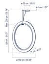 Roda S/150/V Pendant