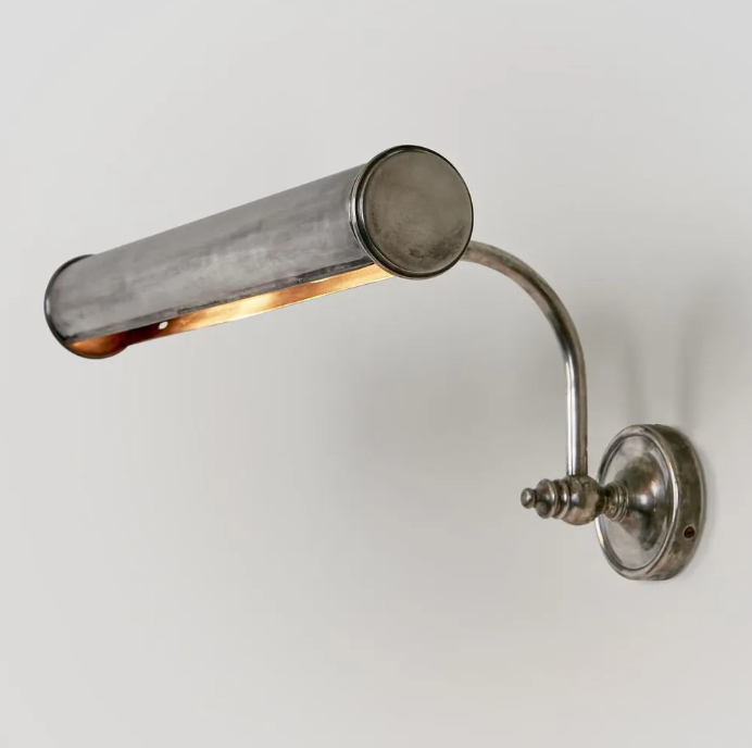 Bower Picture Light Antique Silver