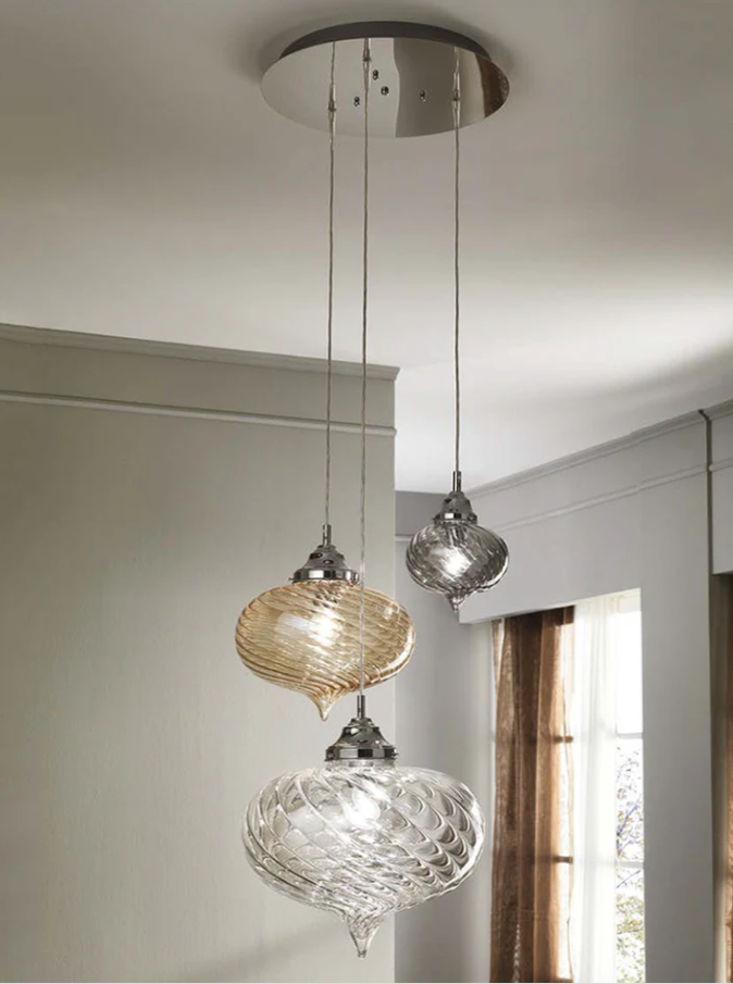 Arabesque 3L Pendant by Cangini & Tucci