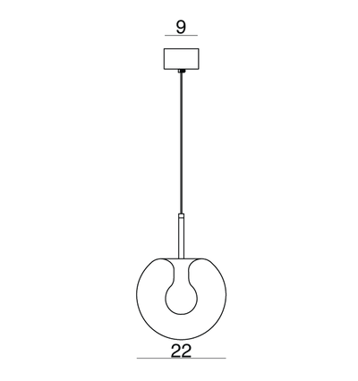 Cherry Pendant by Cangini & Tucci