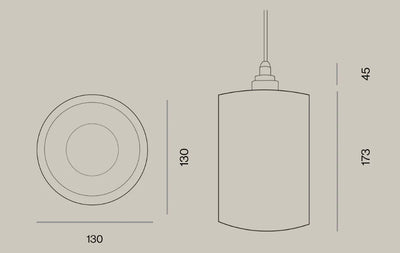 Cylindrical Pendant