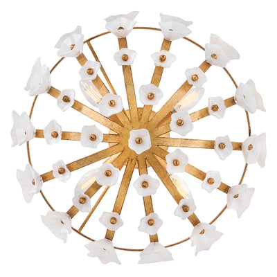 Azalea 4L Semi-Flush Mount by Fredrick Ramond for Hinkley Lighting
