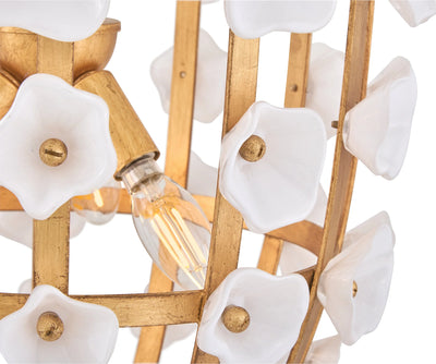 Azalea 4L Semi-Flush Mount by Fredrick Ramond for Hinkley Lighting
