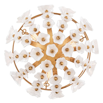Azalea 3L chandelier by Fredrick Ramond for Hinkley Lighting
