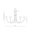 Dussa Chandelier by Aromas Del Campo