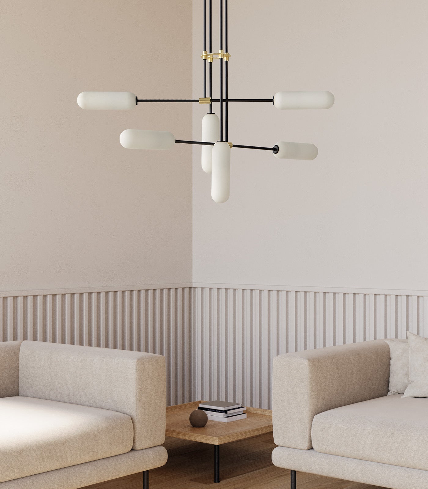 Atil 6lt Pendant Light by Aromas